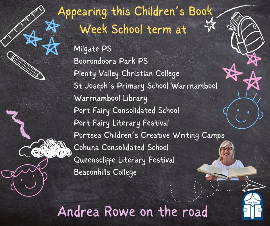 I am ready for you <a href="/TheCBCA/">The CBCA</a> Children's Book Week! Let the road tripping towards young readers begin! (From next week onwards, it's going to be a heck of a big Term 3 &amp; 4 but I'm firing on all school visit cylinders! I may be a little wonky by the end though!) #BookWeek
