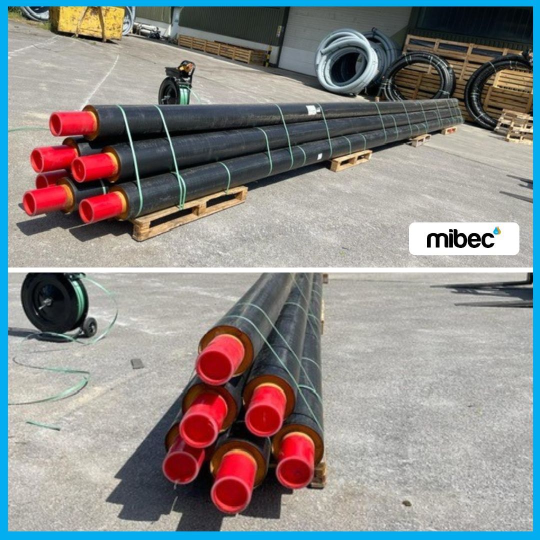 MibecLtd's tweet photo. This is an order of 160mm RAUTHERMEX (144m) ready to head to the project site. We're the UK's leading independent REHAU pipe supplier. If you'd like to find out more about their products, visit our website: https://t.co/c6NvwcdtHY or call our team on 01782 959170. https://t.co/iuGRd5ZiqW