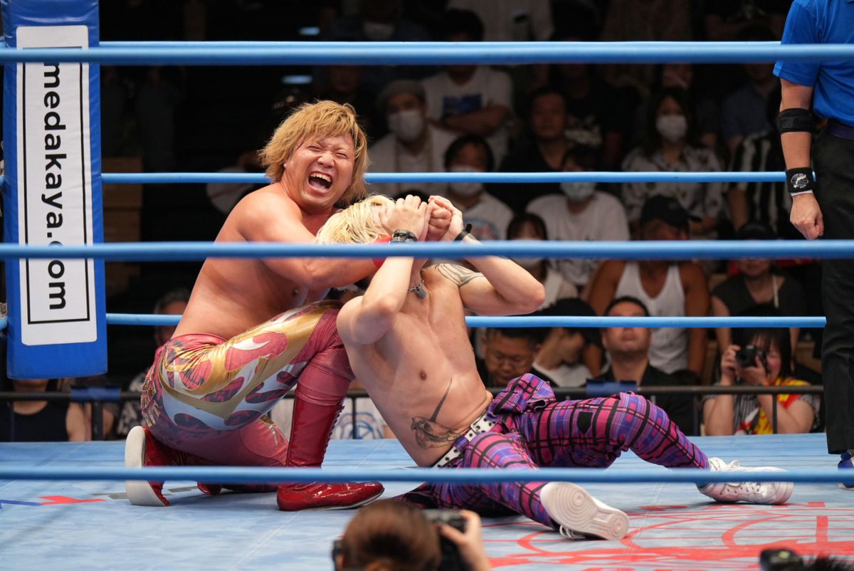 gma0618's tweet photo. #ajpw #NEXTREAM #宮原健斗 #ライジングHAYATO https://t.co/81OADFCYCG