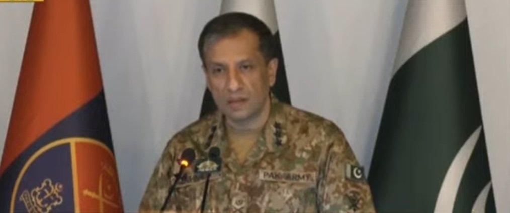 Key Take Aways of Today's DG ISPR Press Conference

— False propaganda against Pakistan Army has increased significantly since some time

— 22409 operations were conducted against terrorists this year and 137 officers were martyred in anti-terror operations.

— Very sensitive