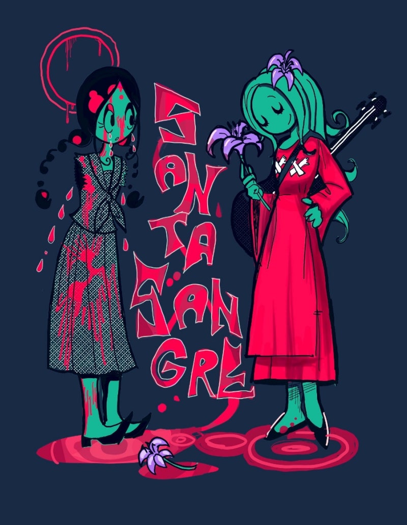 영화 팬아트 킬빌 성스러운 피 Movie fan art kill bill/ Santa sangreTranslate post