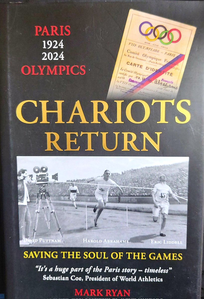 MarkRyanWriter1's tweet image. Time for the Olympics. Feel the history and passion!
By Chariots Return at:
book-mark.co.uk