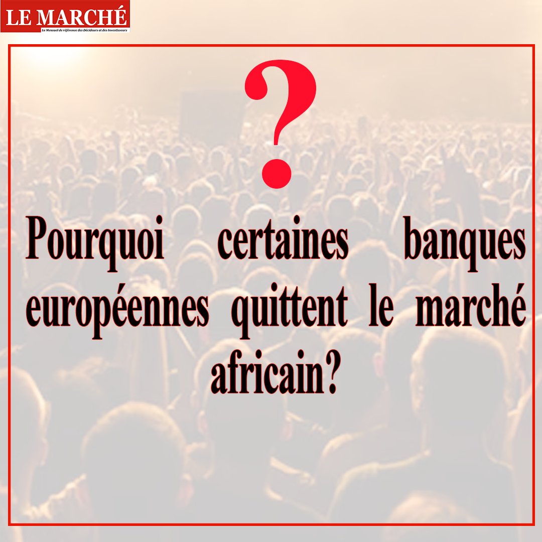 LeMarcheFinance's tweet photo. Savez vous pourquoi les banques européennes cèdent leur part ? La réponse dans cet article. Lisez et échangeons:
https://t.co/hRBxVWlUmh https://t.co/voHlNNWq02