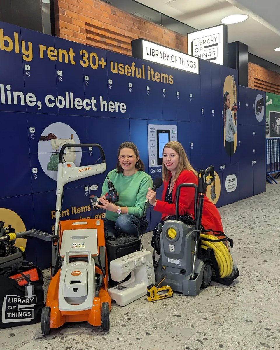 Library of Things opened last week and it looks like the ice cream maker is stealing the spotlight as the most popular item to borrow so far. 🍦 

Check out the amazing collection of items to borrow for yourself. 

ealingbroadwayshopping.co.uk/eatdrinkshop/l…