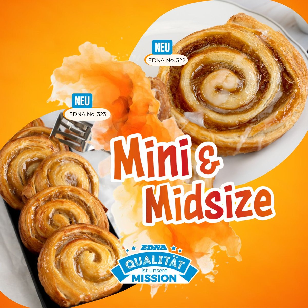 edna_world's tweet image. 🥐 Kleine Backwaren, große Wirkung 🥖
Ob Miniplunder oder Midsizebrötchen zum Frühstücksbrunch, auf dem Buffet, bei Konferenzen oder im Catering. 🌟
👉 Schau vorbei: edna.de/Shops/Edna/Cat…
#midsize #mini #brötchen #plunder #tk #backwaren #ednainternational #horeca