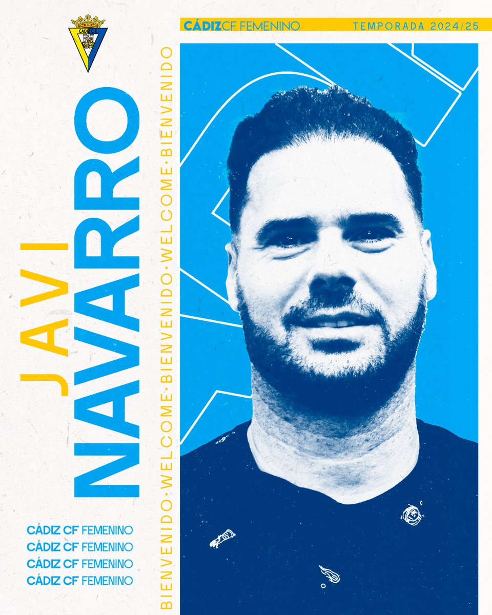 OFICIAL | Javi Navarro, nuevo entrenador del Cádiz CF Femenino

💛 ¡Bienvenido, <a href="/Javinavarro20/">Javi Navarro</a>!

🔗 cadizcf.com/noticias/javi-…