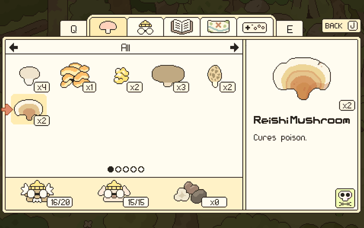 heavylunchco's tweet image. Happy #MushroomMonday folks! Today&apos;s mushroom is reishi - a chonky mushroom used for thousands of years to boost the immune system. You can use it in Hermit and Pig to cure poison. Check it out in our demo, free to play on Steam!👴🏾🐷🍄 s.team/a/2408350
#indiegame