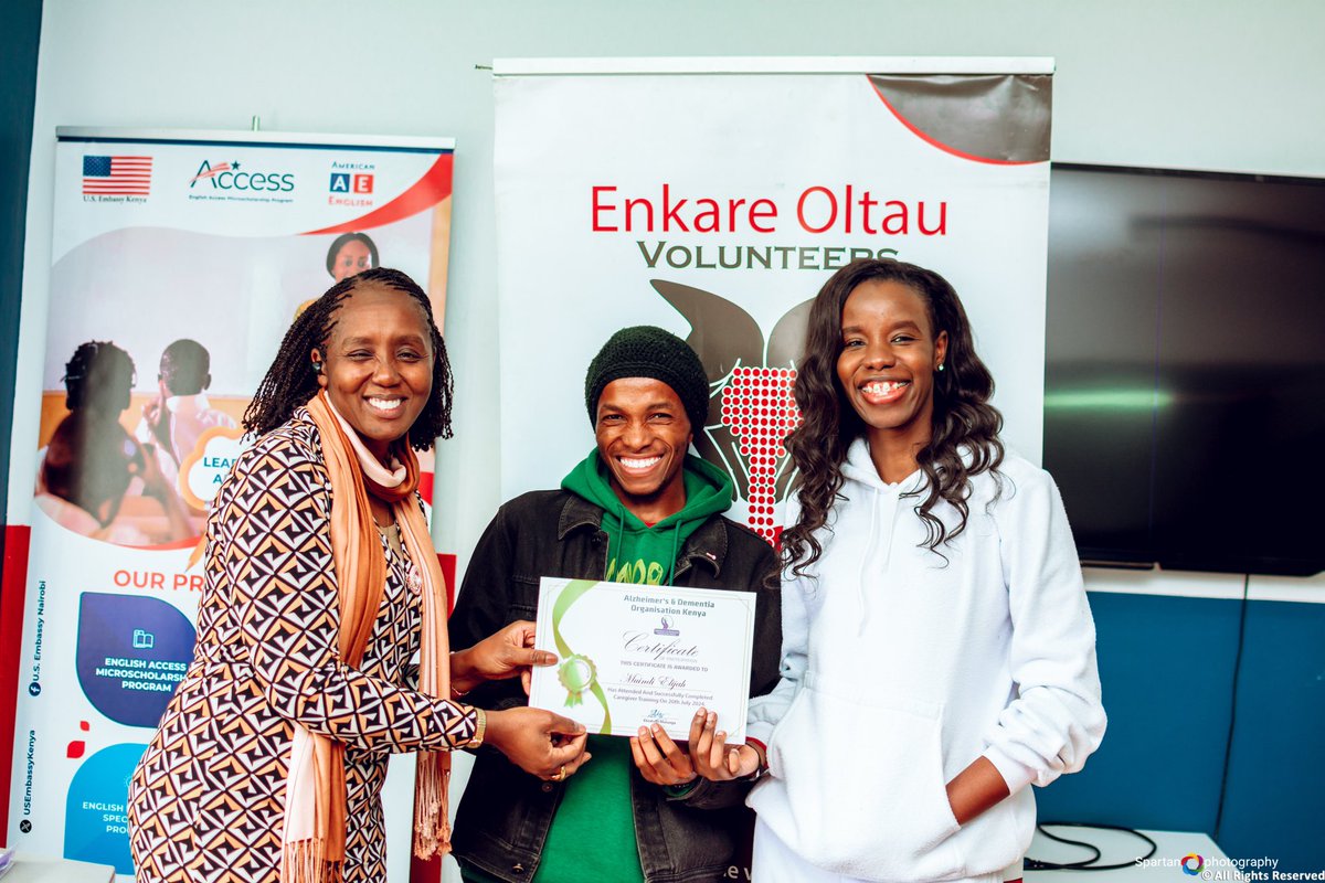 Upskilling is the goal. Increasing in knowledge and skills for the betterment of society and self. The Alzheimer’s and dementia caregiver training concluded with the certification of 21 trainees by <a href="/AlzKenya/">Alzheimer's and Dementia Organization Kenya</a>
