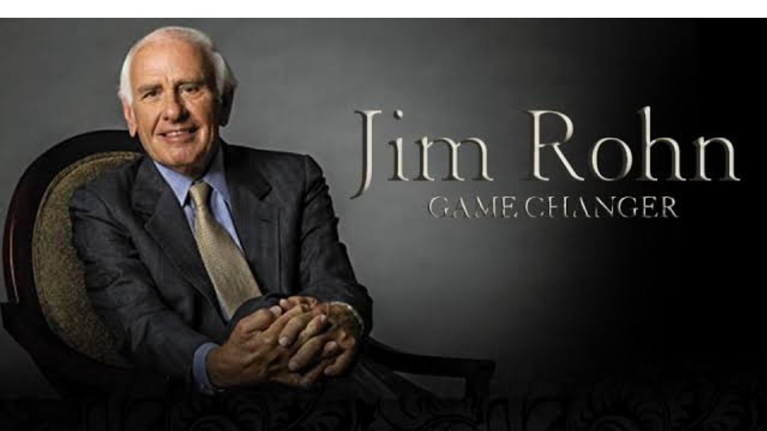 This is Jim Rohn. The man behind Tony Robbins' self-help success. He