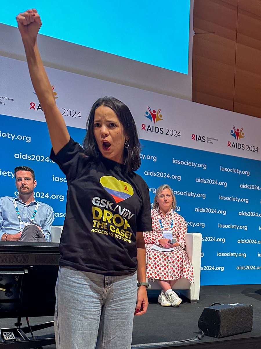 ITPC Global (@itpcglobal) on Twitter photo ✊Today during Satellite symposium Lesson learned from the "DTG story" activists from Latin America called ViiV to drop the case they brought in Colombian court against compulsory license issued to ensure access to DTG in Colombia.
#AIDS2024 <a href="/affordabledrugs/">Make Meds Affordable</a> <a href="/AIDS_conference/">IAC - the International AIDS Conference</a> ✊Today during Satellite symposium Lesson learned from the "DTG story" activists from Latin America called ViiV to drop the case they brought in Colombian court against compulsory license issued to ensure access to DTG in Colombia.
#AIDS2024 <a href="/affordabledrugs/">Make Meds Affordable</a> <a href="/AIDS_conference/">IAC - the International AIDS Conference</a>