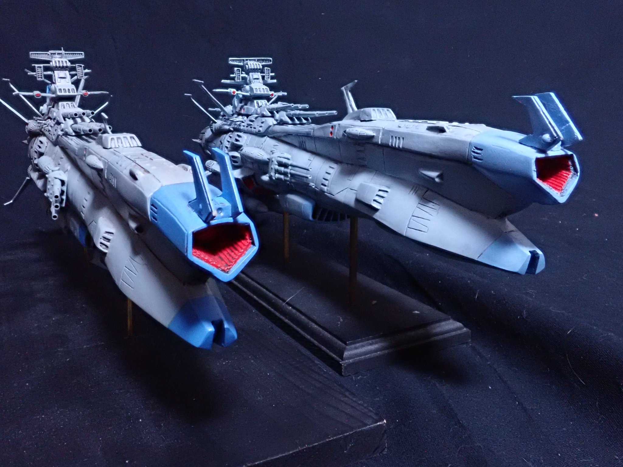 宇宙戦艦ヤマトⅢ & 3199 メカコレ 護衛戦艦 アリゾナ 岡山のプラ板使い 宇宙戦艦ヤマトⅢ & 3199 メカコレ 護衛戦艦 アリゾナ 岡山の