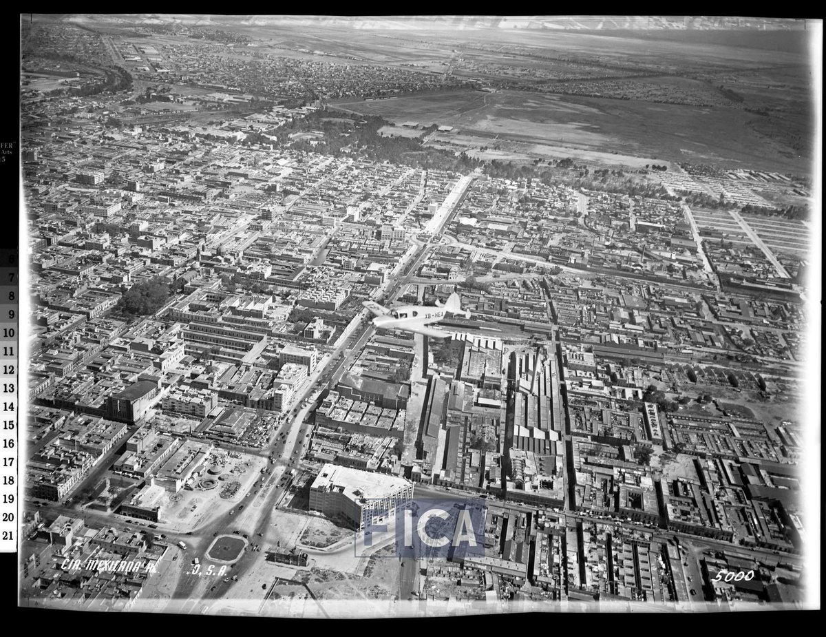 ICAMexico's tweet image. ¿Te interesa la historia de la aerofotografía? Consulta el Fondo Aerofotográfico del Acervo Histórico de Fundación ICA, conformado por tomas oblicuas y verticales del 85 por ciento del país entre 1932 y 1994. Conoce las colecciones digitalizadas #CODIFICA fundacion-ica.org.mx