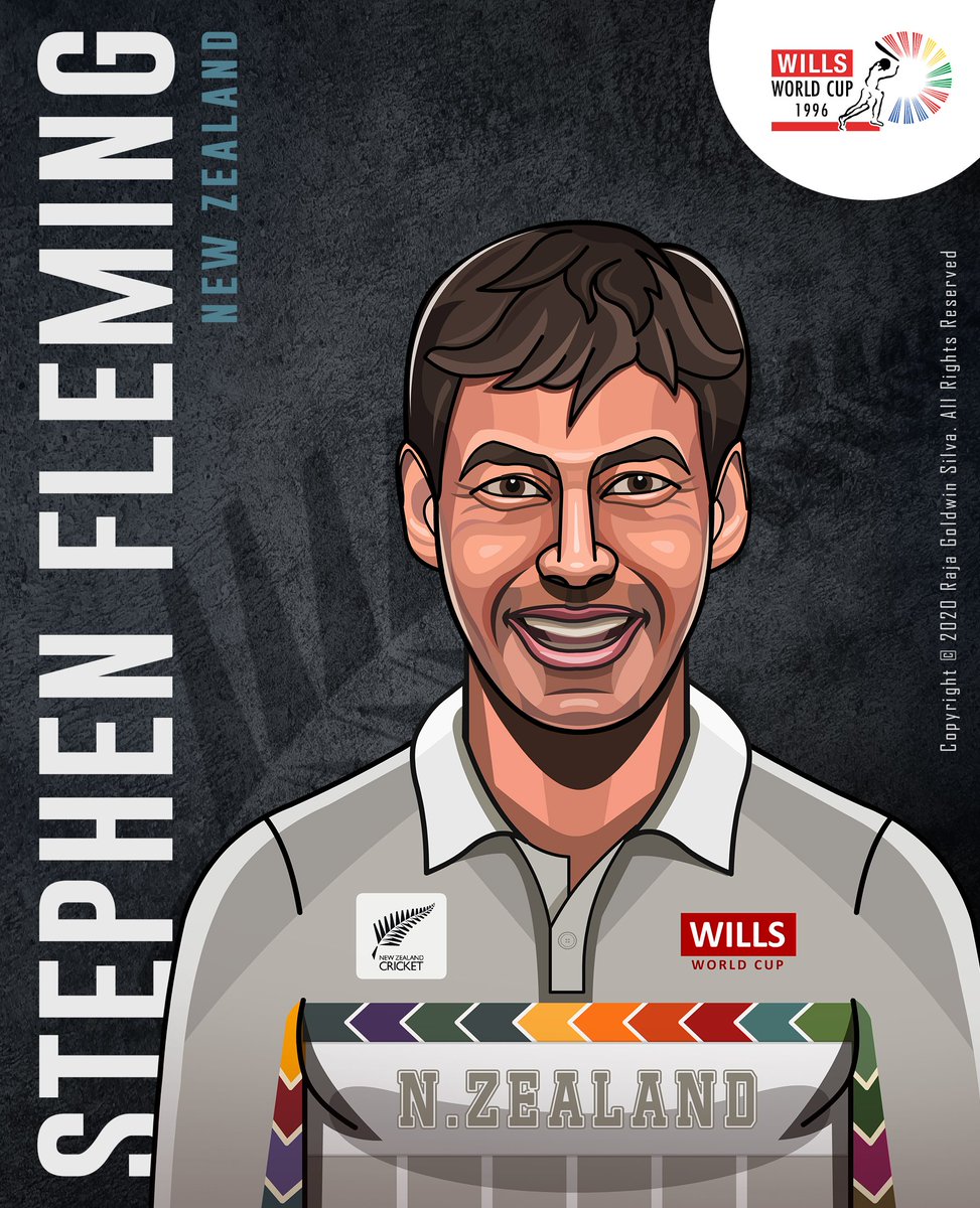 I like the legendary cricket players and their beautiful uniforms during the <a href="/cricketworldcup/">ICC Cricket World Cup</a>.
#1996WorldCup #MikeAtherton #StephenFleming