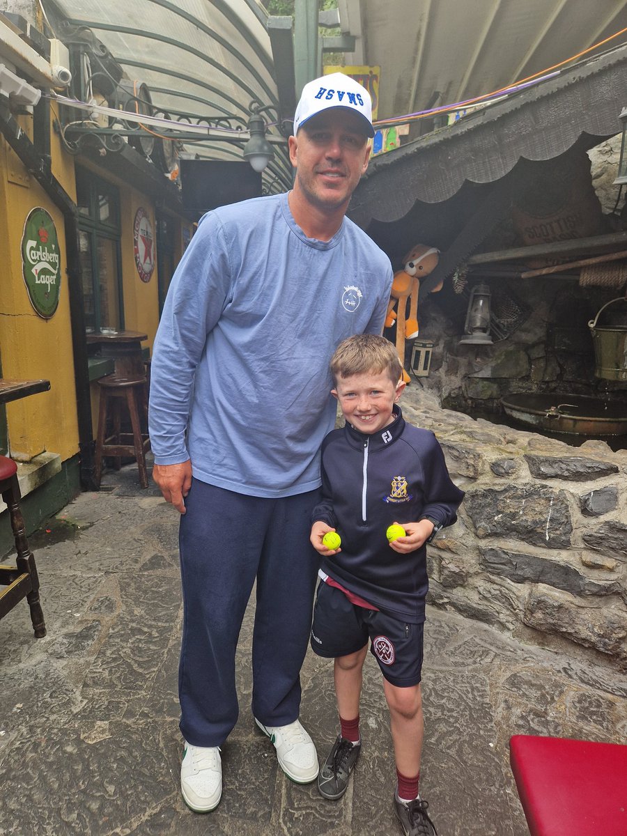 Thank you <a href="/BKoepka/">Brooks Koepka</a> for making Charlie's day today.⛳️🏌‍♂️
<a href="/Forrestlittle/">Forrest Little Golf</a>