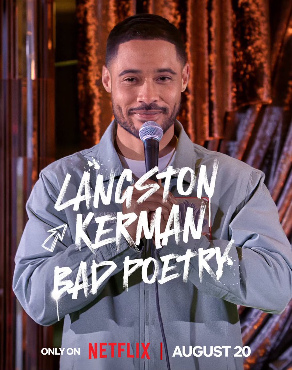 .<a href="/LangstonKerman/">Rancho Coochiemuncha</a>’s new special Bad Poetry - directed by ME - drops on <a href="/netflix/">Netflix</a> Aug 20. Filmed it at the legendary Green Mill in Chicago. Langston is a champion. The set is ridiculously funny. Save the date.