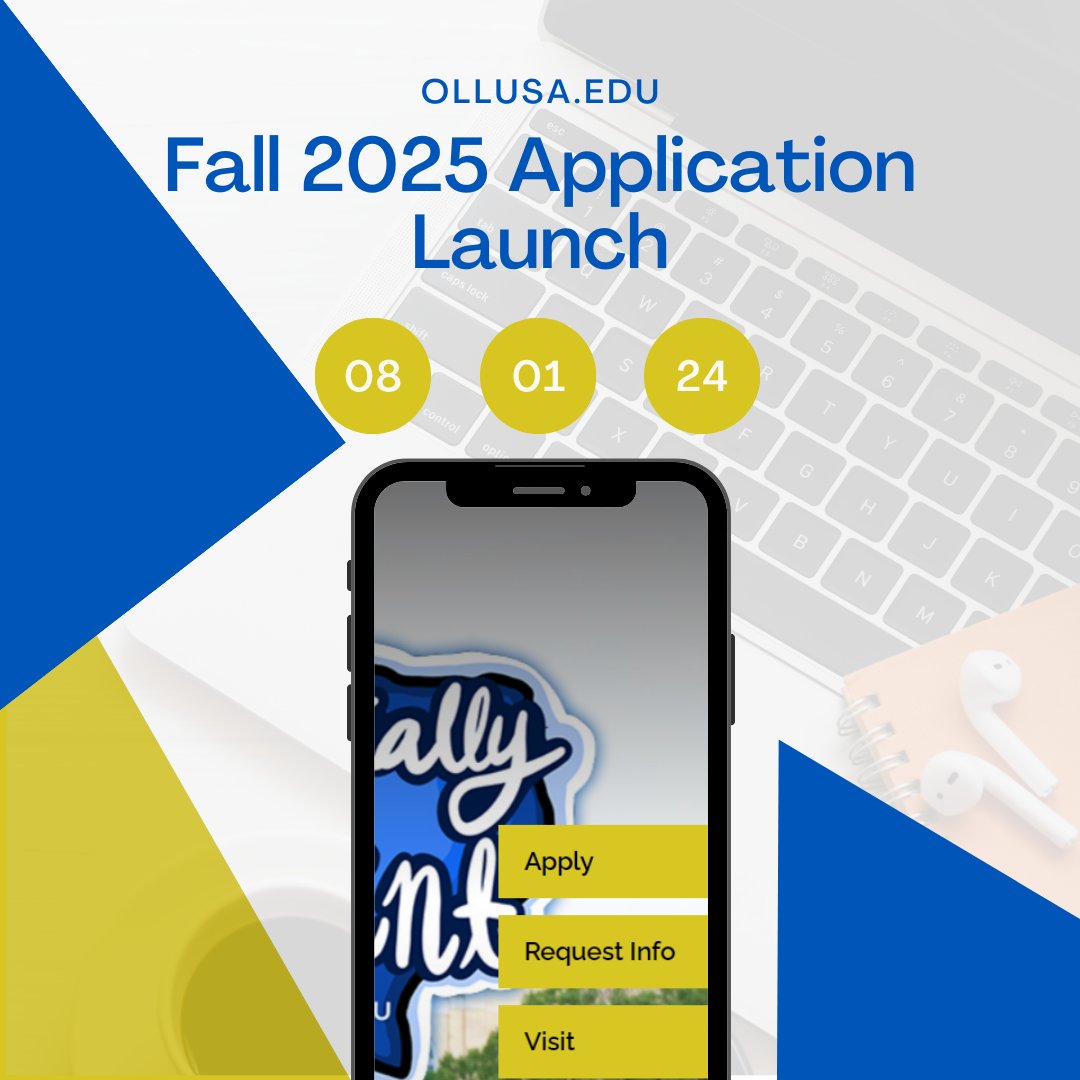 OLLUnivSATX's tweet image. ⚠️⚠️Breaking News!! OLLU's Fall 2025 Application is opening August 1st. 

Interested in wanting to know more about OLLU? Apply Aug 1st!! ollusa.edu 
 #OLLU #Fall2025 #ApplicationOpen #CollegeAdmissions #HigherEducation #FutureSaints