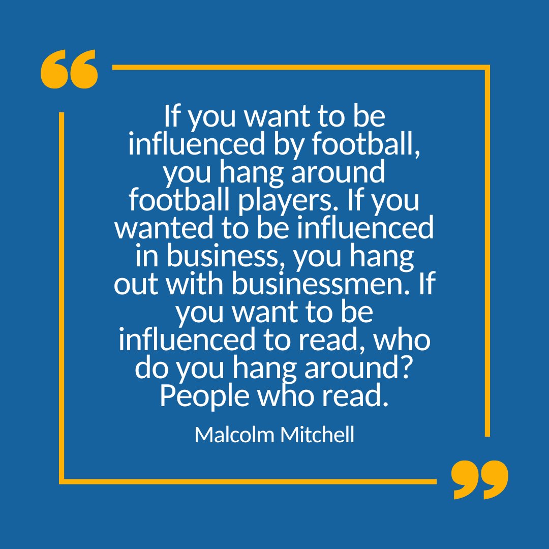 ReadWithMalcolm's tweet photo. You know how they say “you are what you eat"...? We think you also are what you read.
-
#SharetheLove #ShareTheMagic #ReadWithMalcolm #MalcolmMitchell https://t.co/QxTnzZ2n4o