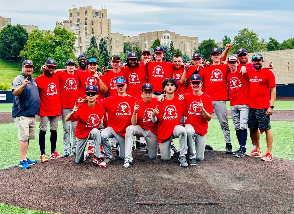 MaddoxPinch24's tweet photo. Tournament win in Cincinnati🥇. Went 6/14 with 8 RBI’s with a .555 OBP. I also pitched 7 innings pitched, 4 hits, 0 runs, 2 BB and 3 SO. Thank you @PastimeBaseball for hosting a great event https://t.co/PTrnTbWC60