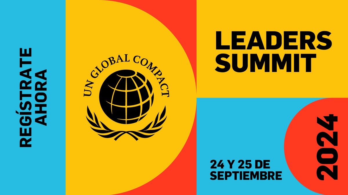 En el Leaders Summit ‘24 inspírate con panelistas de primer nivel, participa en talleres prácticos y llévate ideas innovadoras para motivar a tu equipo.

Adquiere tus entradas ya 👉events.unglobalcompact.org/leaderssummit2… 

#PactoGlobalMéxico
#GCLeadersSummit