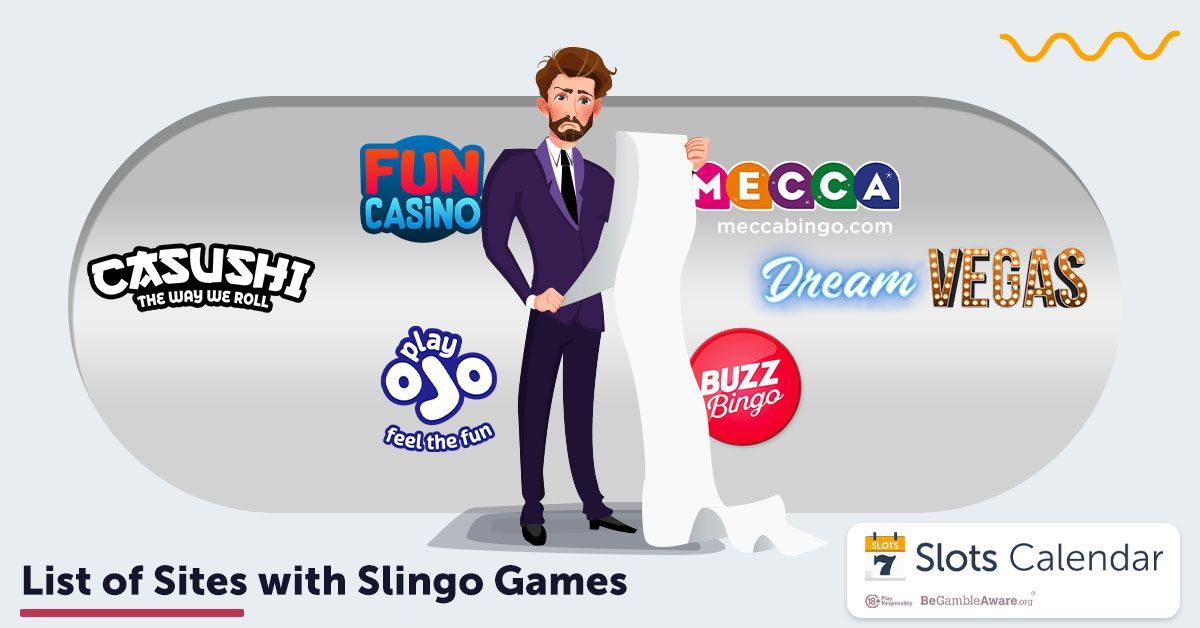 Have you ever tried slingo games? 🔥 

If not, start your adventure at some of the Best Slingo Sites! They are just a click away: slotscalendar.com/slingo-sites/