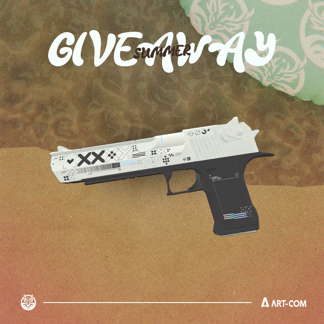 SUMMER GIVEAWAY - Desert Eagle | Printstream (FT)
 
- Follow @molillitiem 
- Retweet this post
- Tag 2 friends in the comments

Giveaway ends 1st of August
