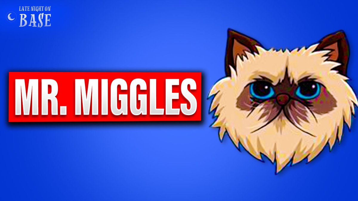 GemsAristocrat's tweet photo. 😼 #MIGGLES  on #BaseChain is currently at $66M mc!

@MrMigglesOnBase may be the billion MC cat on the @base chain! 

🏆@coinbase is pushing it with tweets daily!

🦾Dip is getting bought up heavily! 

💰Get an entry and let's all ride this to billions MC! 

https://t.co/YB450Rd2R1