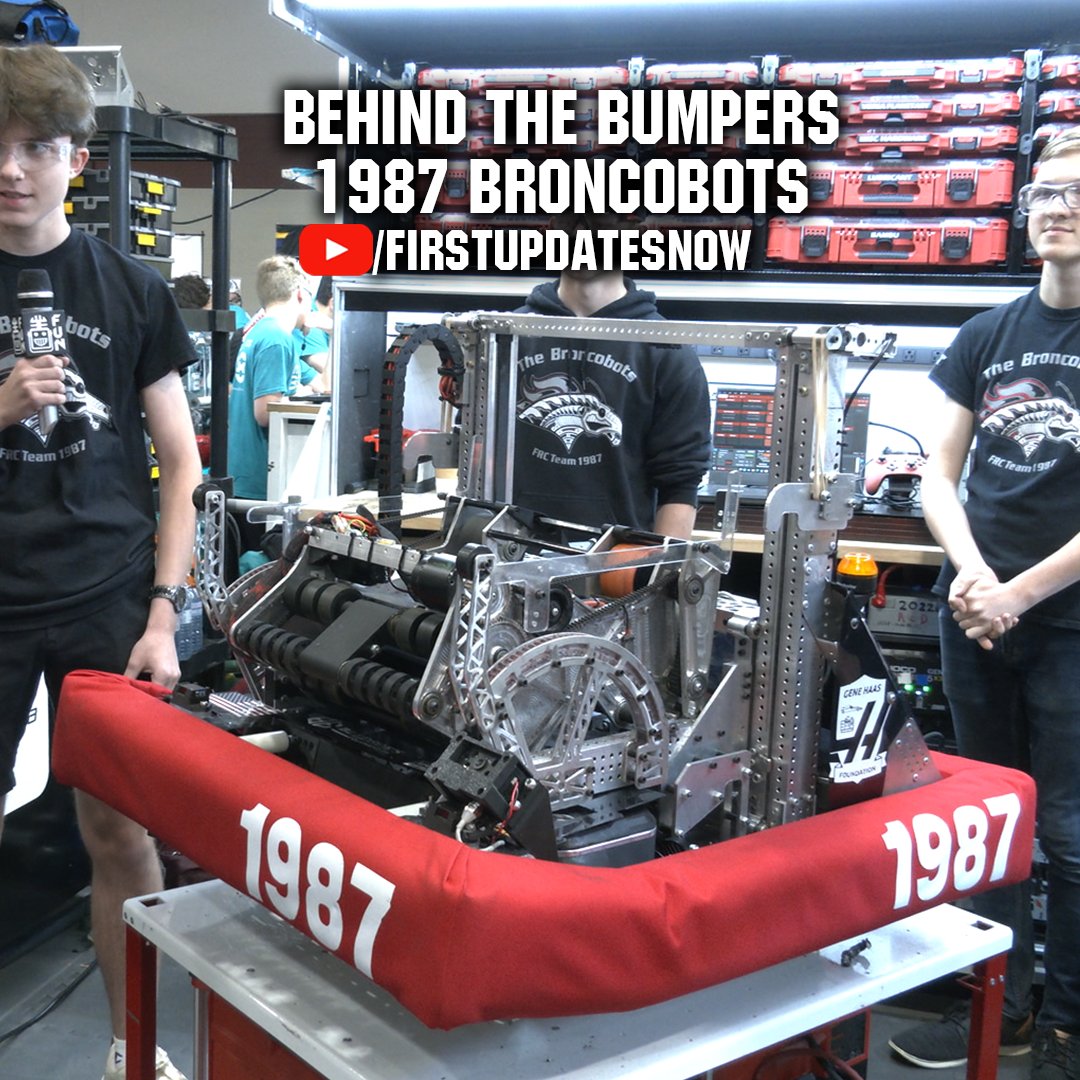 FUN FRC (@funfrc) on Twitter photo youtu.be/rfygQ07XBwU | <a href="/Broncobots1987/">Broncobots1987</a> consistently creates awesome robots and may have been the best robot not to qualify for champs this season. Dive into their custom work and conditional states they implement in auto on Behind the Bumpers. youtu.be/rfygQ07XBwU | <a href="/Broncobots1987/">Broncobots1987</a> consistently creates awesome robots and may have been the best robot not to qualify for champs this season. Dive into their custom work and conditional states they implement in auto on Behind the Bumpers.
