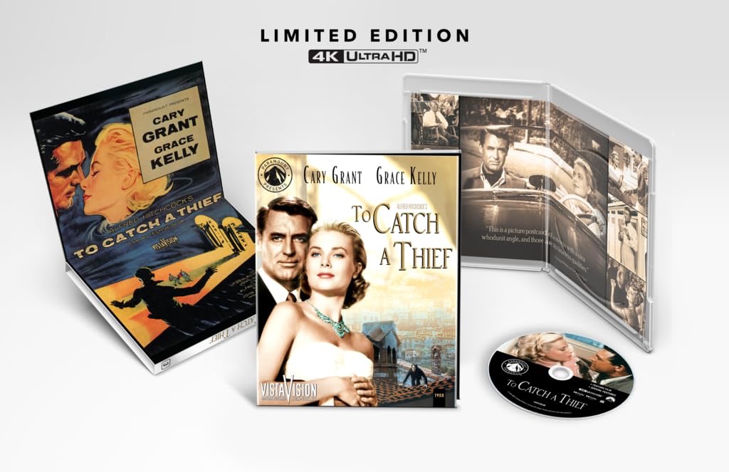 disc_connected's tweet photo. ***ANNOUNCEMENT***
Coming on October 15th on #4K from @ParamountPics as part of their #ParamountPresents line: #ToCatchAThief (1955)!
Alfred Hitchcock's essential TO CATCH A THIEF comes to Paramount Presents with expanded special features and incredible HDR-10 and Dolby Vision. https://t.co/HwFB8xL2bJ