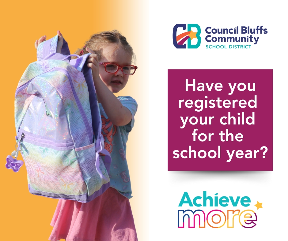 We cannot wait to meet our new students who will be attending our schools in the 2024-25 school year!

If you have an incoming Kindergartner and have not yet registered them for the school year. Please fill out this form: tinyurl.com/8jxupacc