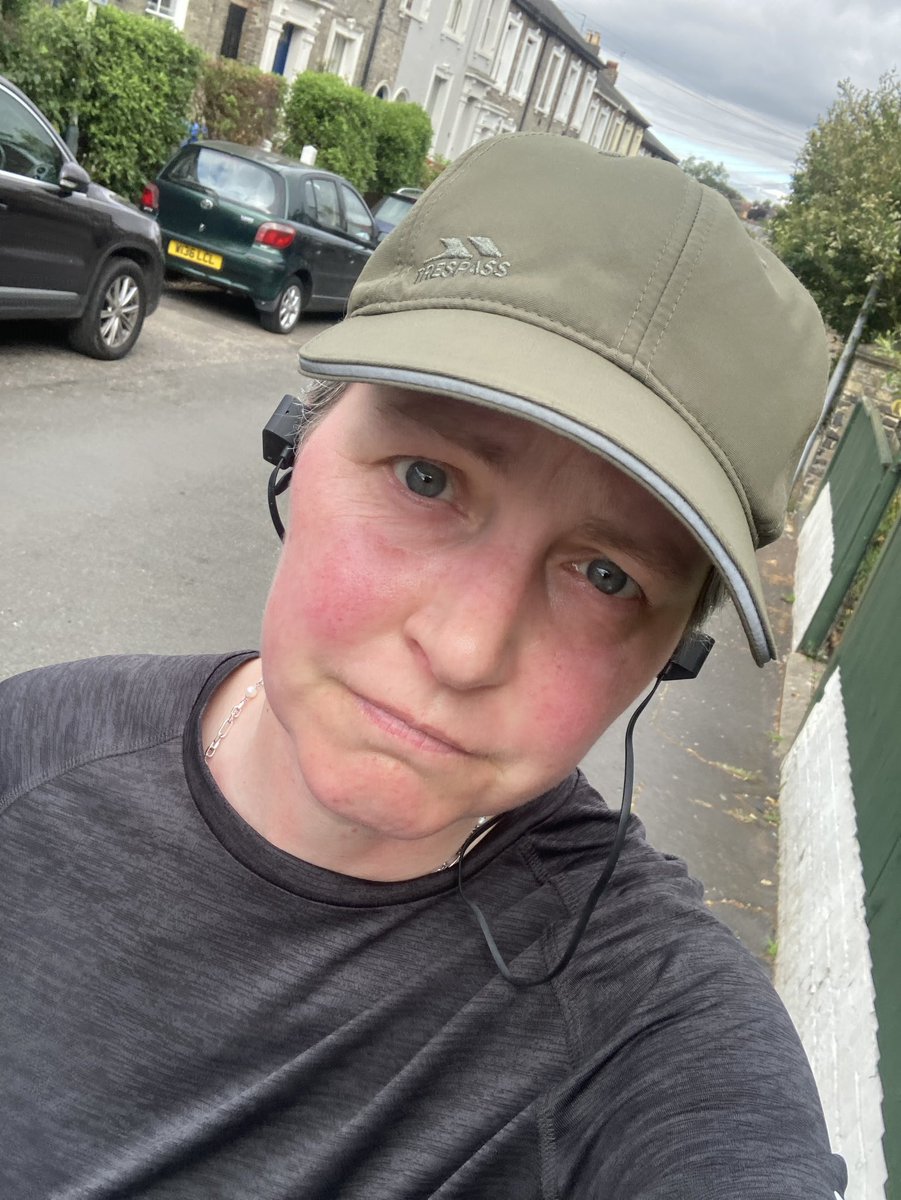 Tough run today. 
As I was running I couldn’t think about anything other than breathing; putting one foot in front of the other. 
Life has been like that run recently, trying to focus on the steps not the result.
Daily challenge but I’m doing it.
