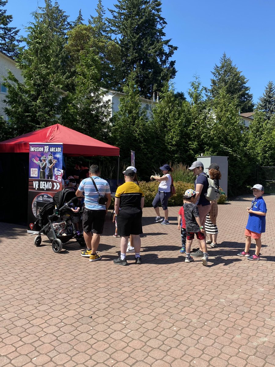 InfusionVR's tweet photo. What a great weekend! Thank you to everyone who checked out our demo tent and celebrated 15 years of Victoria’s Superheroes with us!!! 🎉👏 https://t.co/FiTmifvDLd
