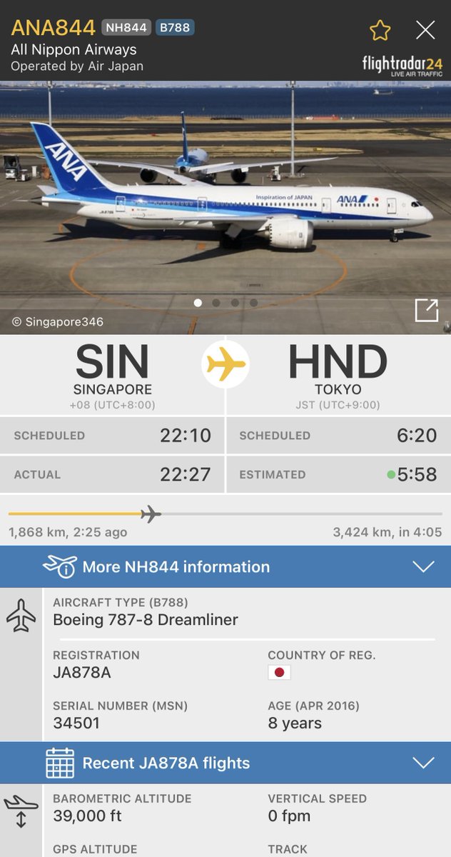 yoshu787's tweet photo. 今日は東南アジア線の代表といえる2路線が240席仕様788で運航なのか。ANAが787を運航開始した最初の数年はこれが普通だったのだろうか。
#NH844
#JA878A
#NH850
#JA802A https://t.co/PBs0T2LvkA