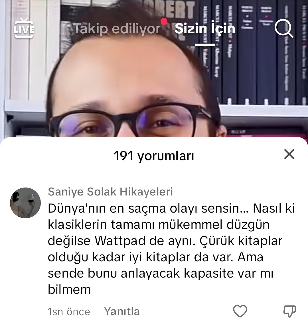 Şu adama cidden katlanamıyorum. Yorum sınırı olmasaydı daha neler yazardım da. #wattpadedokunma #wattpadeözgürlük