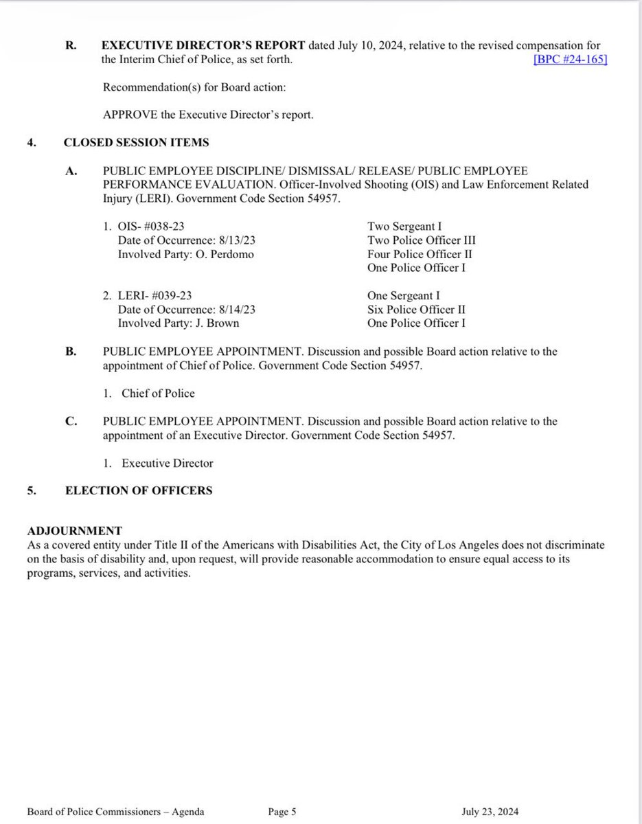 LA POLICE COMMISSION tweet media