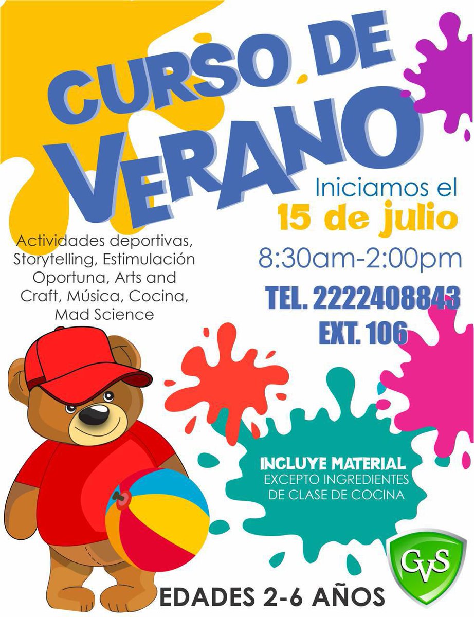 GreenvalleyScho's tweet photo. #TheBestSchoolToBe GVS Curso de verano 2024 https://t.co/SaIfzyRrQh
