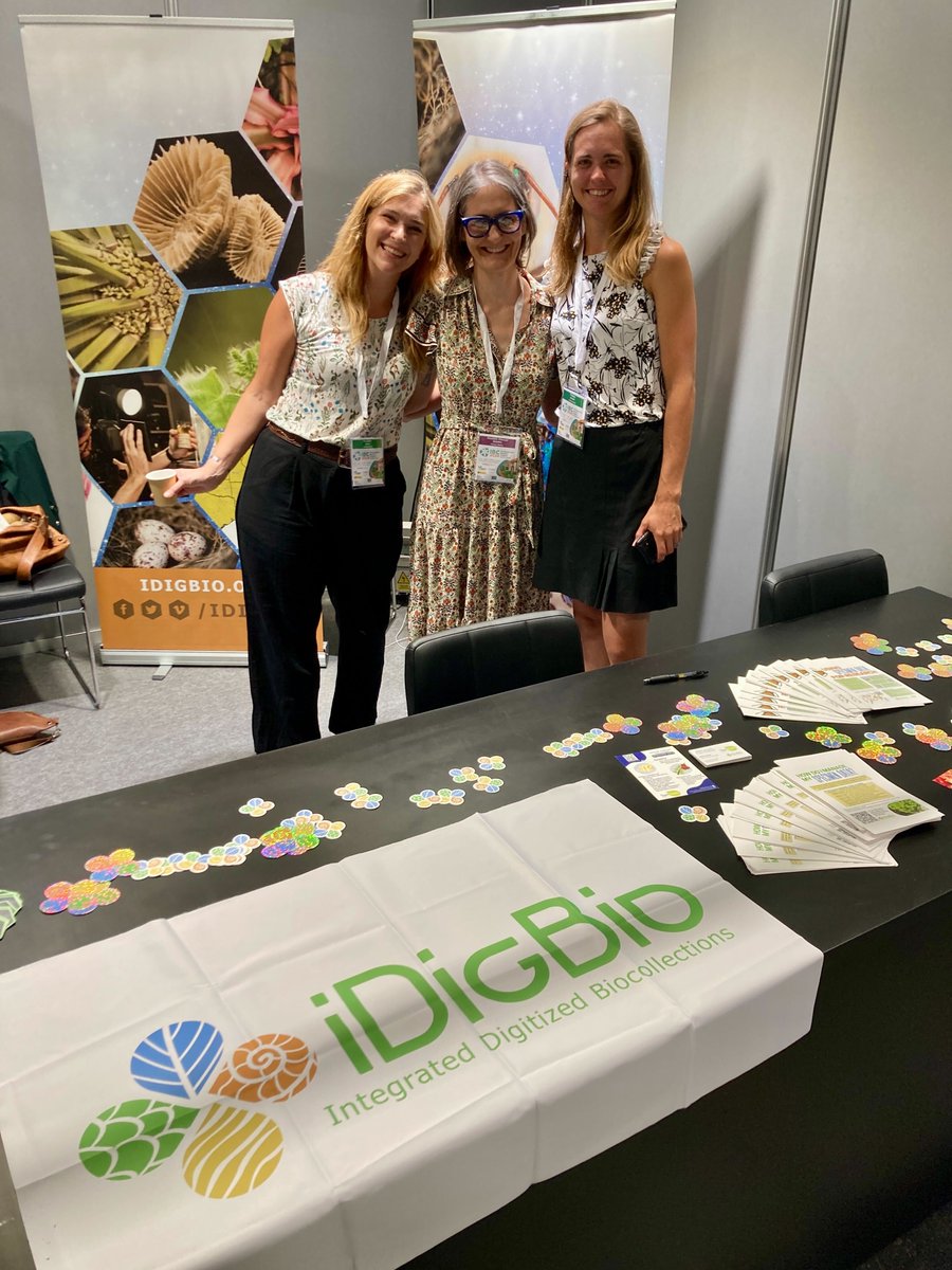 iDigBio (@idigbio) on Twitter photo iDigBio representing at #IBC2024! If you’re here, come by and say hi! <a href="/libbyellwood/">Libby Ellwood</a>
📷: Martin Kalfatovic iDigBio representing at #IBC2024! If you’re here, come by and say hi! <a href="/libbyellwood/">Libby Ellwood</a>
📷: Martin Kalfatovic