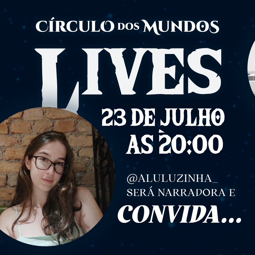 circulo_rpg's tweet photo. 🚨 ATENÇÃO, ATENÇÃO! 🚨
Temos mais uma live essa semana! 

Dessa vez, @aluluzinha_ convidou uma galera ilustríssima — @_noobzera, @LiaLey_, @kalidelossantos e @AlicePriestly — para jogar uma one-shot em #CdM!

Acompanhe amanhã, às 20h, em:
➡️https://t.co/J9qOU7qPKM https://t.co/8fN1AKVnoH