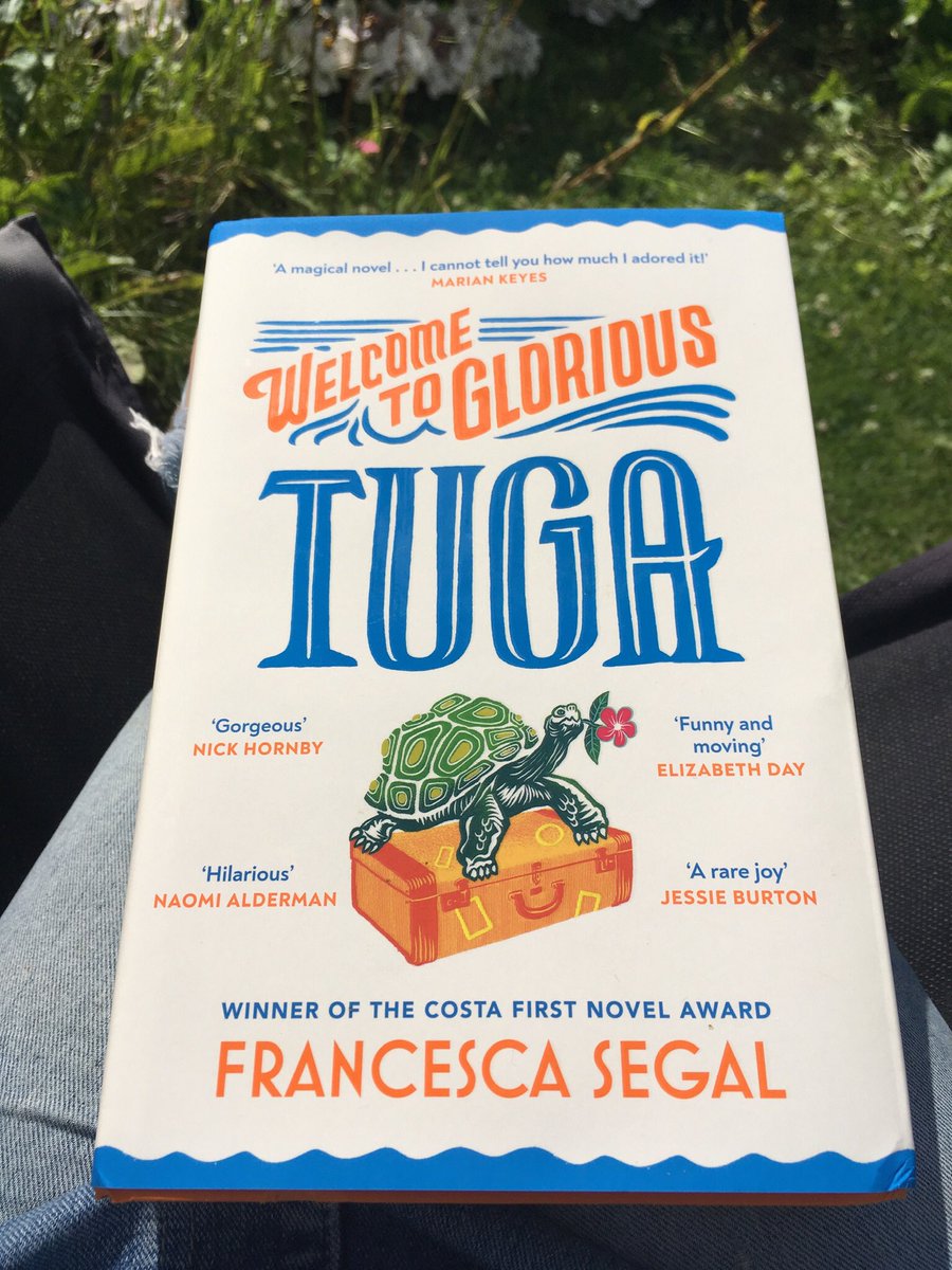 DannyVanBooks's tweet photo. I just had to stop reading my book. A) because I’m literally so overcome with its warmth, beauty & uplifting perfection & B) because I’ve been racing it through it & I just don’t want to say goodbye to its characters & island idyll. Hard recommendation for #WelcomeToGloriousTuga https://t.co/vPW8PIvrtm