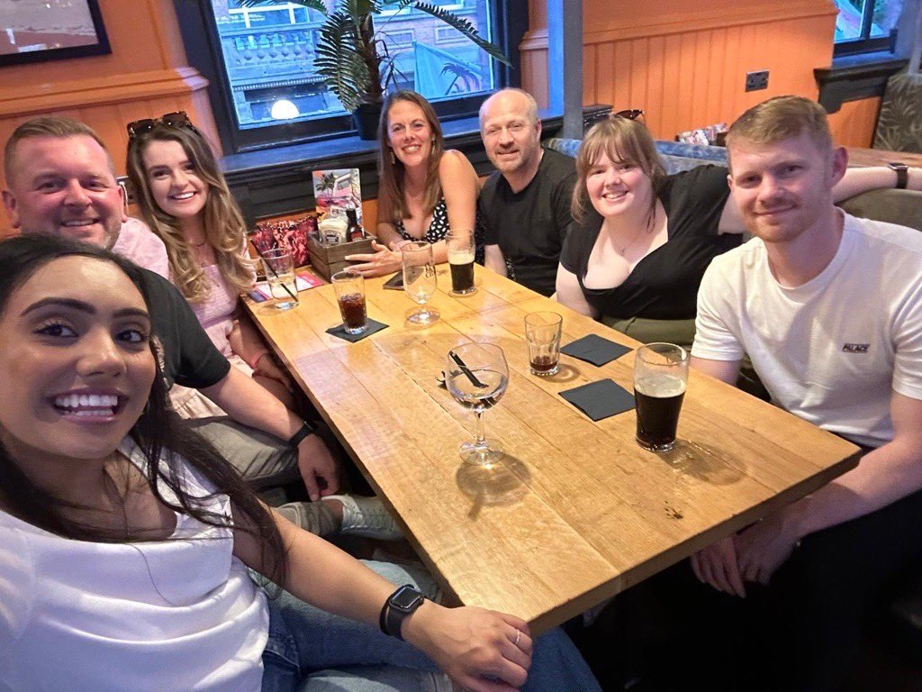 Well earned Friday night out with some of <a href="/EAF_at_BDCFT/">Estates & Facilities at BDCFT</a> team in Leeds.