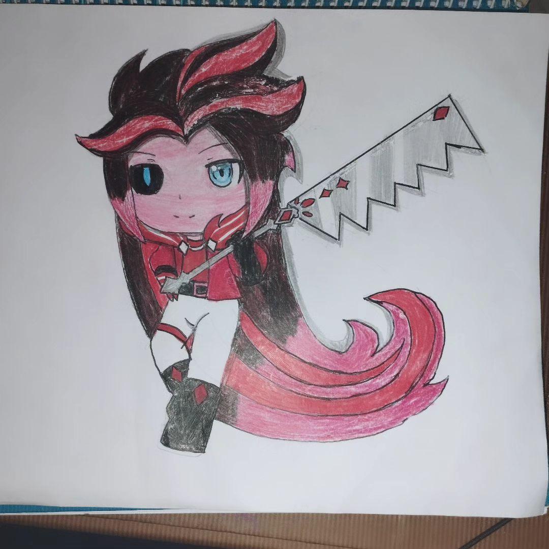 OberitaRiki's tweet photo. Red Velvet Cookie in anime chibi version 
^ω^😏🍰❤️🤍🪚✨
.
#redvelvetcookie #saw #longhair #beautifulguy #handsomeguy #multihaircolor #redhair #animechibi #anime #chibi #cookierun #cookierunkingdom #traditionalart #sketchart #fanart #artwork https://t.co/Fc4Wym1QM4