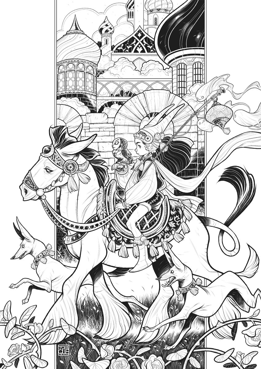 ... hace calor, no?

En fin, han sido meses de muchísimo trabajo, he acabado con un breakdown que me ha dejado hecha un trapo pero ha estado guay. Quiero pensar que ahora empieza una nueva etapa más tranquilita.

Ésto me ha costado la vida terminarlo,

"Sheperd of stray souls"~👻