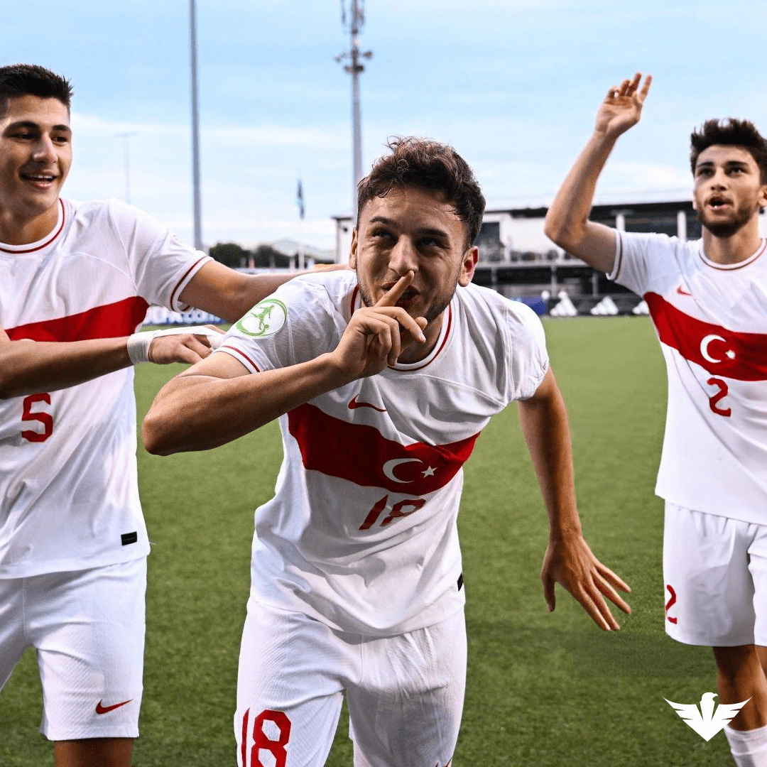 HaberKartali's tweet photo. Fahri Kerem Ay, U19 Milli Takımımızın #U19EURO'da Danimarka ile oynayacağı maça ilk 11'de başlıyor. 

📺 TRT Spor, 21.00 https://t.co/fkC15XIf3X