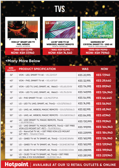 Biggest deals from Hotpoint. Up to 40% off. Valid until 4th August 2024