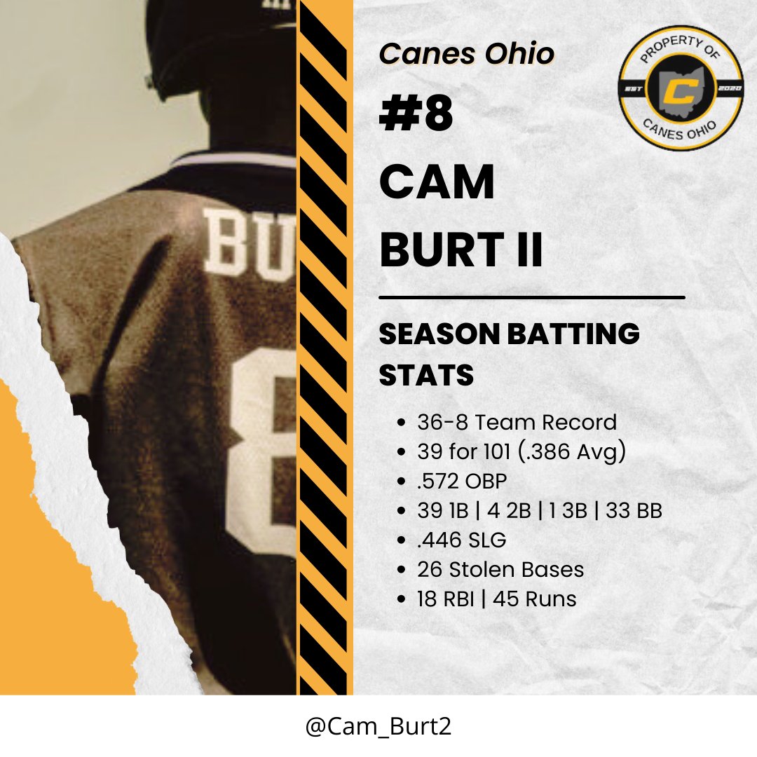 2024 Batting Stats: Cam Burt II