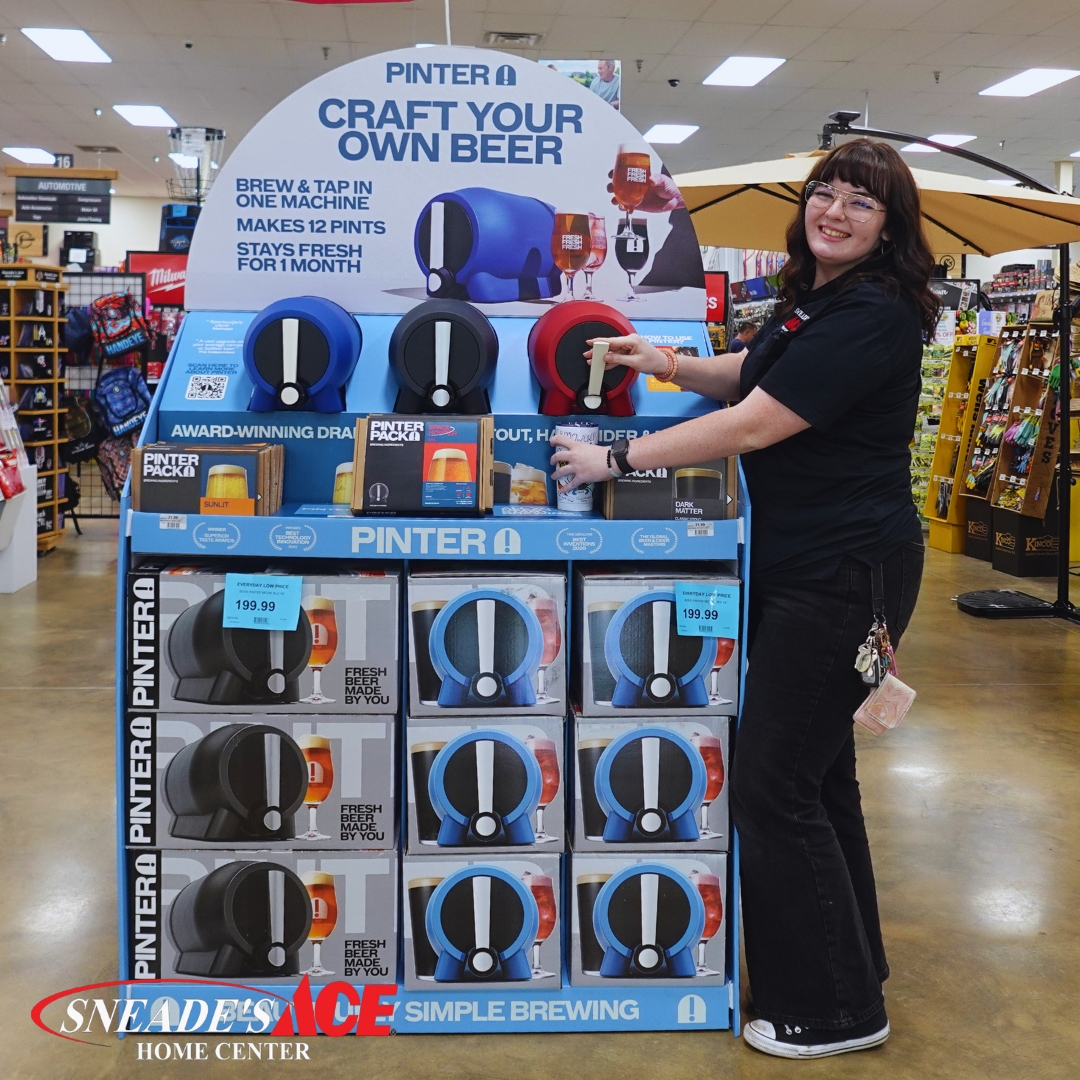 sneadesace's tweet image. ‼‼NEW PRODUCT ALERT‼‼

PINTER... Save $ by making your OWN beer🍻
Upgrade your average canned beer, and MAKE..
CHILL.. &amp;amp; ENJOY your own beer.

Stop in to learn more and get one for your home!

#pinter #makeyourown #makeyourownbeer #beer
#beerme #drink #drinkitup