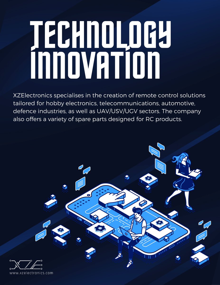 Exciting times at XZElectronics! We're at the forefront of remote control solutions, serving the needs of hobby electronics, telecommunications, automotive, defense industries, and UAV/USV/UGV sectors. Check out our RC product spare parts too! 🌐⚙️

xzelectronics.com