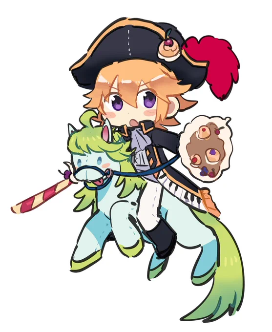#OCGファンアートディアベルスターとバロネスの真似 