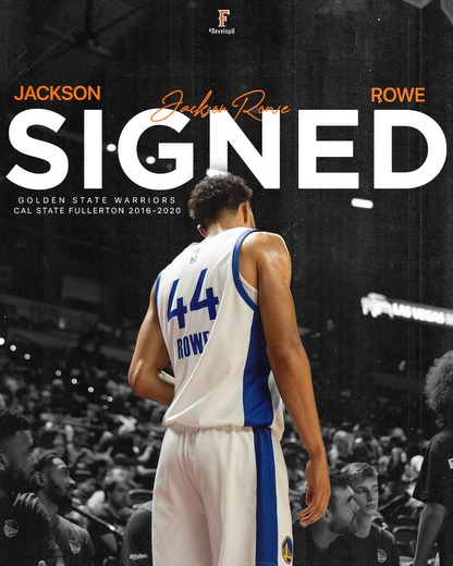 SIGNED✍️

Congratulations to <a href="/JacksonRaw/">Jackson Rowe</a> on inking a training camp contract with the Golden State Warriors!!

(via <a href="/KeithSmithNBA/">Keith Smith</a>)

#DevelopU | #TusksUp