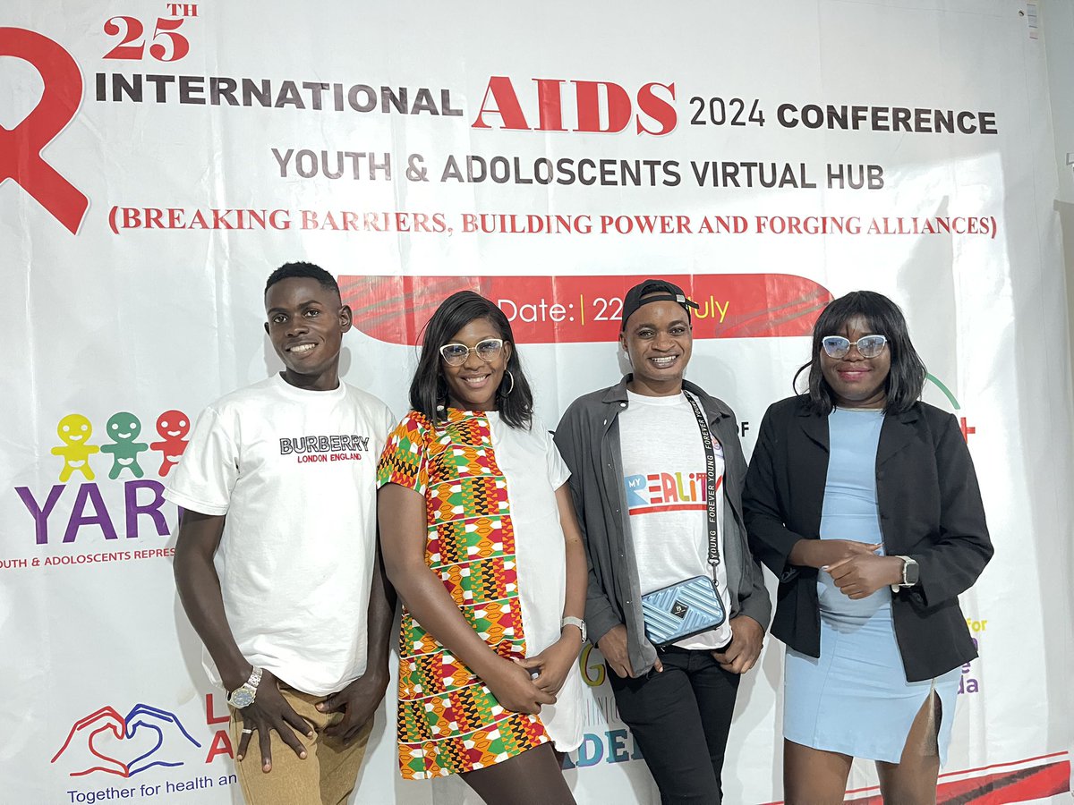 LindaJosephRob4's tweet image. Young people in Kampala Uganda have attended Day 1 o#AIDS2024 via the #VirtualHub organized by @YouthAdole89171 &amp;amp; @CentreforWomen2 

This is supported by @gnpplus @Yplus_Global and @ICW_Global 
to ensure no one is left behind despite the existing inequities.

@AIDS_conference