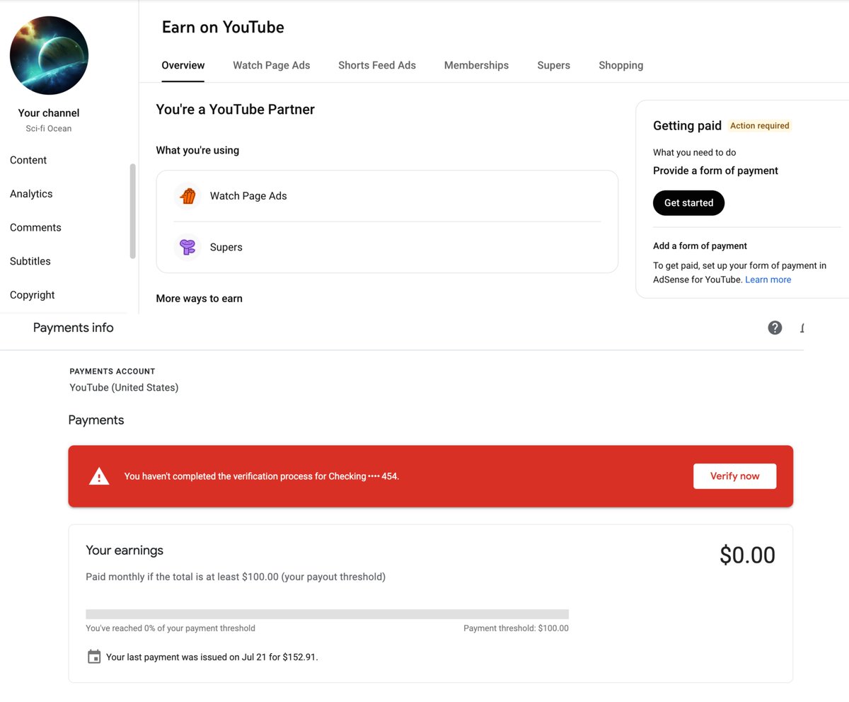 fictara_ai's tweet photo. @TeamYouTube Thnxs 4 getting back to me so quickly. My URL is: https://t.co/YSxI9LYM9M https://t.co/lieO9qcd4Q